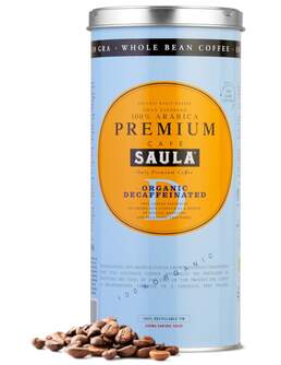 CAFE EN GRANO SAULA 30121644 ECO DESCAFEINAD 500GR