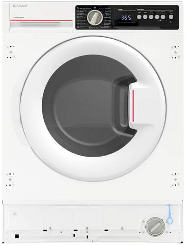 Lavasecadora integrable Sharp ESNDIB814WNAES - 8/5 kg, 1400 rpm, Clase A/E