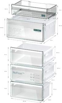 FRICOM. SIEMENS KG39NVICG 203x60 NF INOX