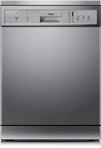 Lavavajillas Teka DFS16610IX 114280005 - 12 Servicios, 60 cm, Media Carga, Inox