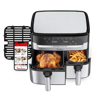 FREIDORA AIRE MOULINEX EZ905D 8,3L DUAL (5,2 3,1L)