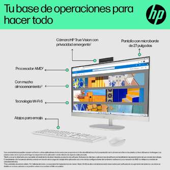 AIO HP 27-CR0025NS R3 7320U 8GB 512GB 27%%%quot; FHD W11H