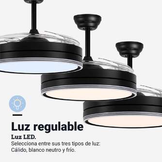 VENTILADOR TECHO U.BLUE ALTANO 7042B RETRACT DC.WI