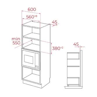 MICR. TEKA MLEG820FI 20L 800W GRILL NEGRO 11206000