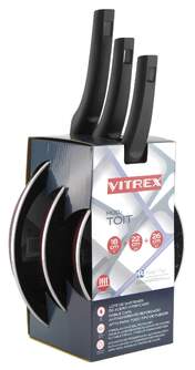 LOTE SARTENES MAGEFESA TOIT RED 18-22-26CM