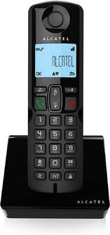 TELEFONO ALCATEL S-250 BLACK DECT M. LIBRES