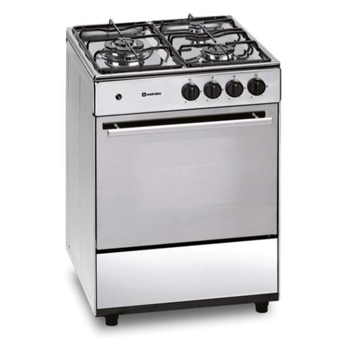 Cocina Meireles G603XST - 3 Fuegos, 60x60 cm, Gas natural