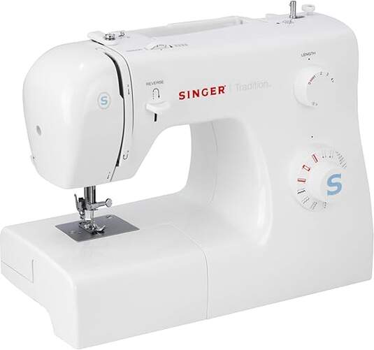 M&aacute;quina de coser Singer 2259 - 19 Puntadas, El&aacute;stica, Blanco