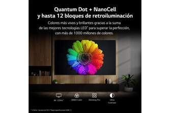 TV LG 86%%%quot; 86QNED816RE QDOT NANOCELL ALFA7