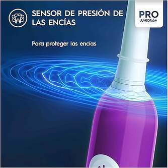 DENTAL ORALB PRO1 JUNIOR MORADO CON RECAM.SENSI