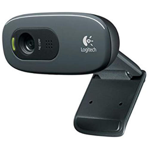 Webcam Logitec HD C270 - HD 720p/30 fps, 3Mpx, Micrófono
