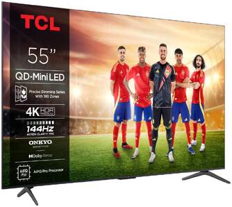 TV TCL 55%%%quot; 55C6K UHD MINILED GOOGLETV 144HZ ONKYO