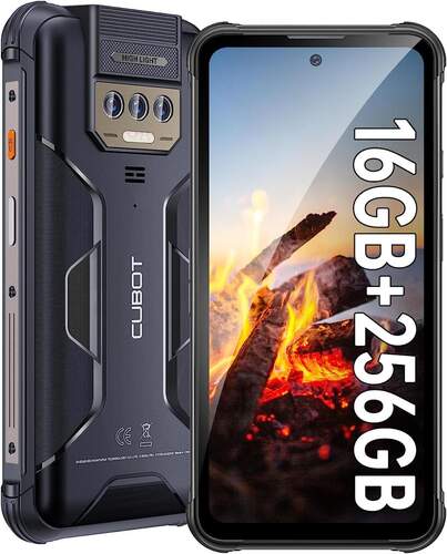 Smartphone Cubot King Kong Power - 8/256 GB, 6,5", Negro