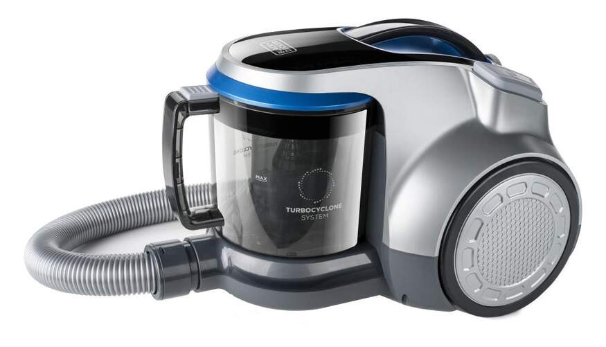 Aspiradora Trineo Black&Decker BXVML700E S/B - 700 W, 2 L, Filtro HEPA