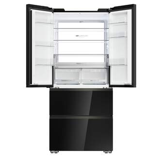 FRI. HAIER HFKR7819DNGB 190x83 4P NF CRISTAL NEGRO