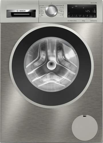 Lavadora Bosch WGG256ZAES - 10 kg, Clase A, 1600 rpm, 74 dB, 11 programas, Acero