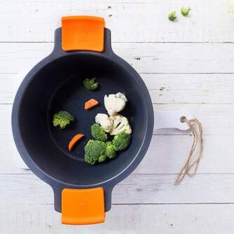 OLLA BRA EFFICIENT 28CM ALTA C/TAPA