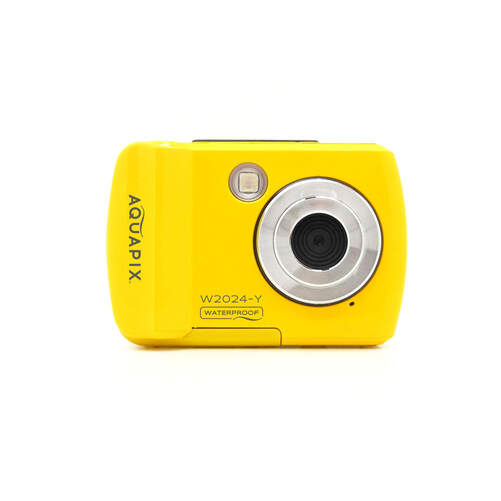 Cámara Easypix W2024-Y Amarilla - 16Mpx, Sumergible 3m, Vídeo HD, Zoom 8x, Pantalla 2.4"