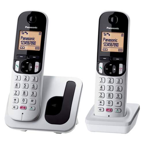 Teléfono Inalámbrico Panasonic KX-TGC252SPS Gris-negro - 50 Contactos, Bloqueo, Altavoz, Rellamada