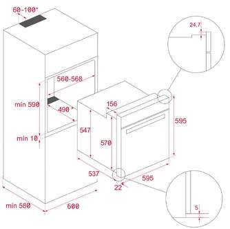 HORNO TEKA HBB435SS INOX 41560011