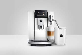 CAFET. JURA E8 PIANO WHITE SUPERAUTOMATICA 15747