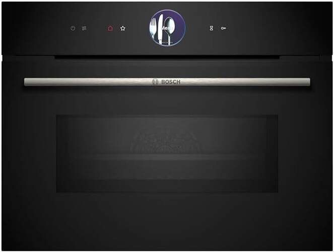 Horno Pirol&iacute;tico Bosch CMG7761B1 - Microondas, TFT, 5 Potencias, Cristal , Negro
