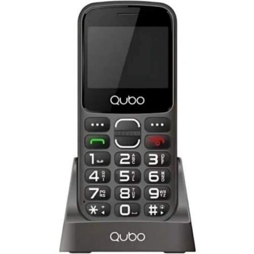 Tel&eacute;fono M&oacute;vil Qubo X-230BKC 4G - 2,32", 1400 mAh, botones retroiluminados, c&aacute;mara 0,08 MP