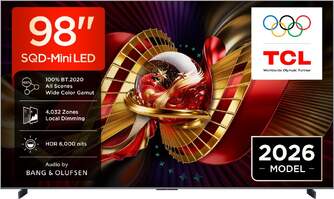 TV TCL 98%%%quot; 98C8L UHD SQDMINILED GOOGLETV 144HZ B%%%amp;O