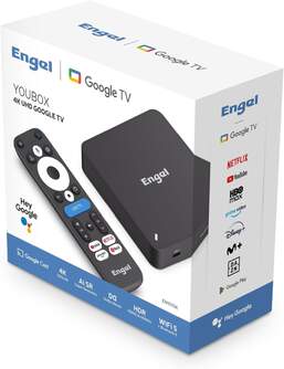 SMART TV ENGEL EN1070K GOOGLE TV 4K