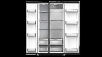 FRI. TEKA RLF74917GBK 178x91x67 NF CRIST NEGRO DSP