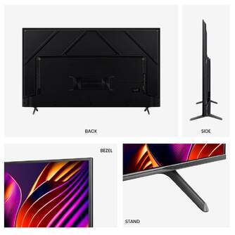 TV HISENSE 55%%%quot; 55E7NQ PRO UHD QLED SMART TV 144HZ