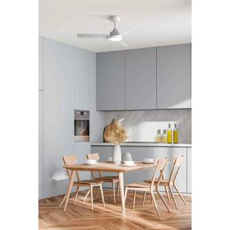 VENTILADOR TECHO JATA JVTE4233 106CM LED 3A DC BCO