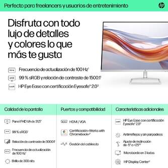 MONITOR HP  32%%%quot; S5 532SF FHD HDMI