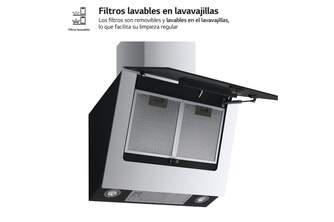 CAMP. LG HCEZ2428B 60CM 630m3h CRISTAL INCLINADA