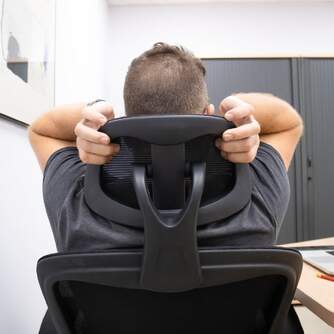 SILLA DE ESCRITORIO WOXTER ERGO BLACK