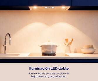 CAMPANA INTEG ARTICA AINTEGRA70CI 70CM C INOX