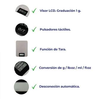 BALANZA JATA HBAL1211 ELECTRONICA 5K/1G INOX