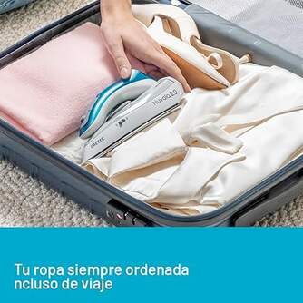 PLANCHA IMETEC NUVOLA 2.0 1000W VIAJE SUELA INOX