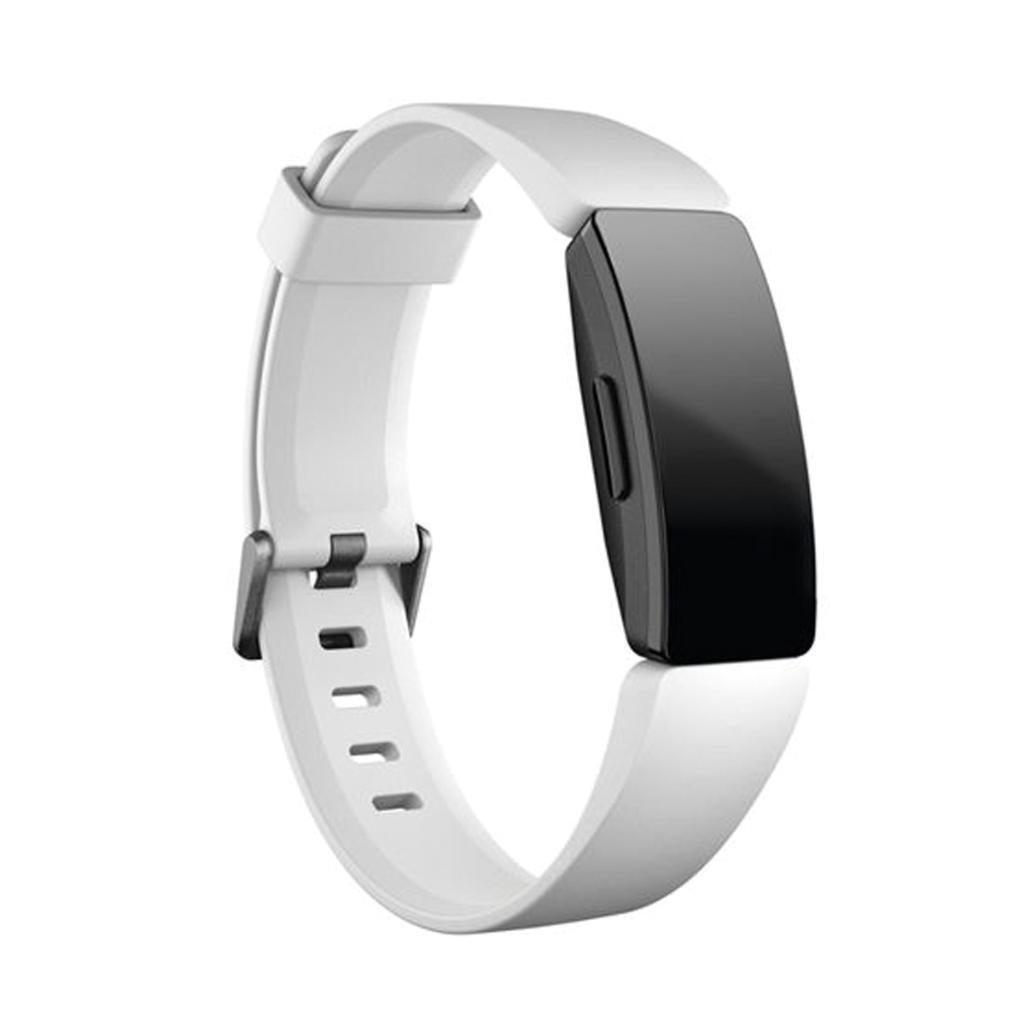 Pulsera Fitbit Inspire HR Blanca - Sueño y act. física, R. Cardiaco, Sumergible, BT 4.0, SmartTrack
