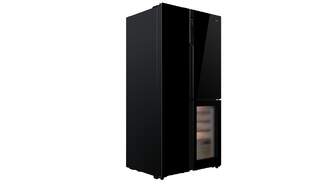 FRI. TEKA RLF85950 183x91x70 NF NEGRO DSP CON VINO