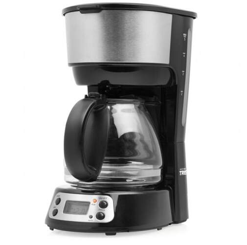 Cafetera Goteo Tristar CM1284 8TZ - 600 W, 750 ml, 7-8 tazas, Negro e inox