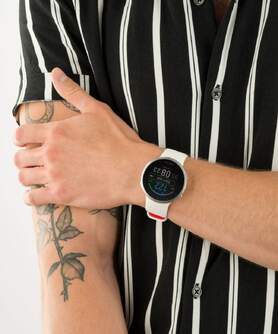 SMARTWATCH POLAR PACER PRO WHI/RED S-L