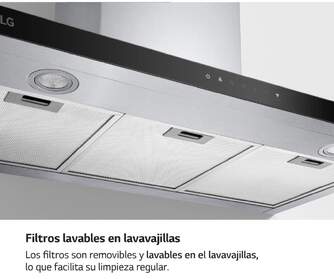 CAMP. LG HCEZ3626S 90CM 800m3h SILVER