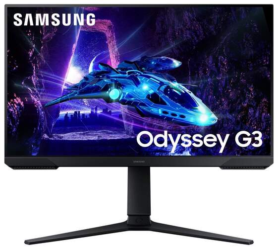 Montior Samsung Odyssey G3 24" LS24DG302EUXEN - Pantalla Full HD VA, 180 Hz, HDMI y DisplayPort