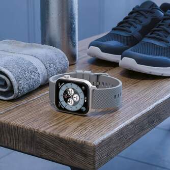 SMARTWATCH DCU MILAN GPS PLATEADO