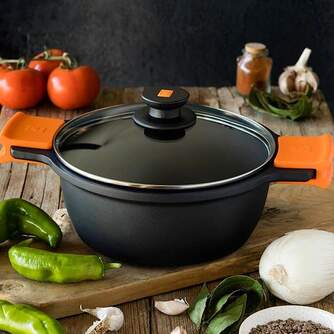 CACEROLA BRA EFFICIENT 36CM ALTA C/TAPA