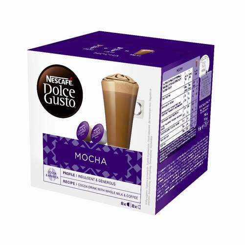 Cápsulas Dolce Gusto Mocha - 16 Cápsulas