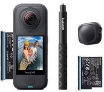 Kit Starter Insta360 X4 Air - 8K, modo 360&ordm;, estabilizaci&oacute;n, con palo Selfi 114 cm y protector lente