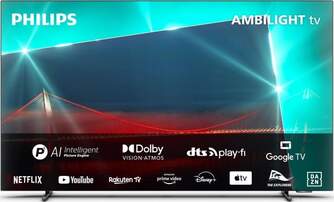 TV PHILIPS 65%%%quot; 65OLED718 UHD OLED GOOGLETV AMBI P5