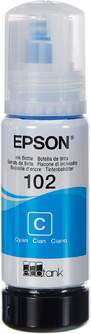 TINTA EPSON 102 ECOTANK CIAN C13T03R240